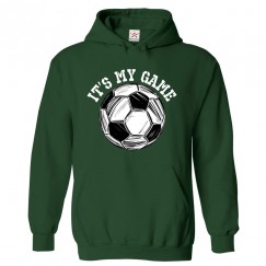 It's My Game FootBall Fan Artwork Kids & Adults Unisex Hoodie